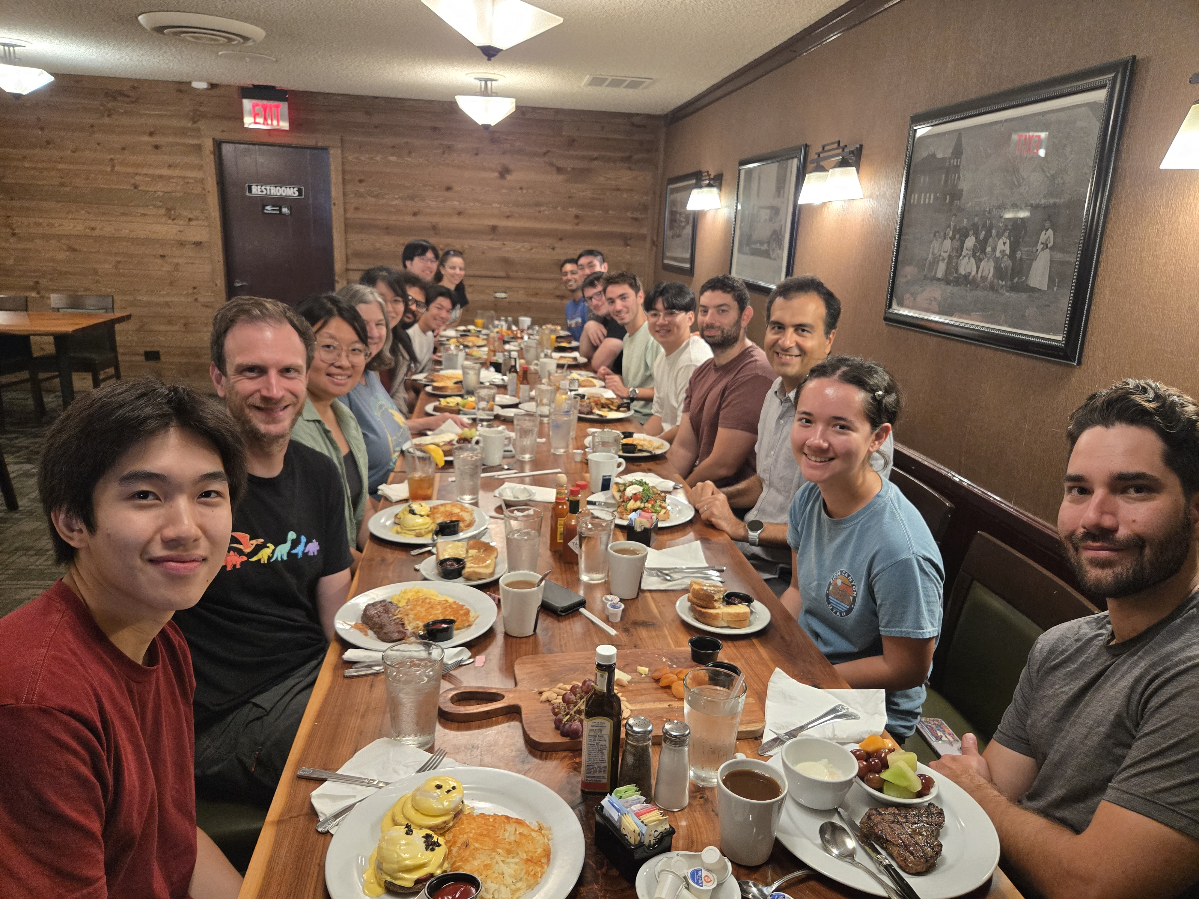 Group brunch.